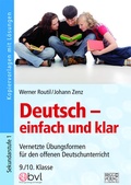 Cover: Deutsch - einfach und klar 9./10. Klasse - Brigg