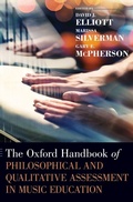 Cover: The Oxford Handbook of Philosophical and Qualitative Assessment in Music Education - Oxford University Press Inc