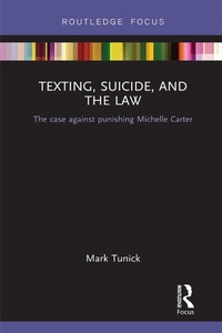 Abbildung von: Texting, Suicide, and the Law - Routledge