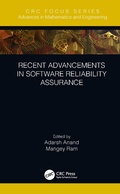 Cover: Recent Advancements in Software Reliability Assurance - CRC Press