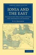 Cover: Ionia and the East - Cambridge University Press
