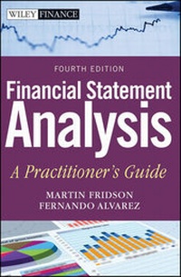 Enlarge image Cover: Financial Statement Analysis - Wiley