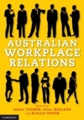 Cover: Australian Workplace Relations - Cambridge University Press