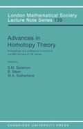 Cover: Advances in Homotopy Theory - Cambridge University Press