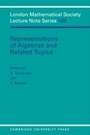 Cover: Representations of Algebras and Related Topics - Cambridge University Press