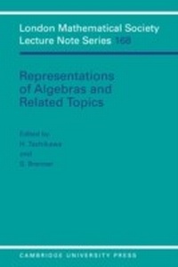 Enlarge image Cover: Representations of Algebras and Related Topics - Cambridge University Press