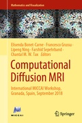 Cover: Computational Diffusion MRI - Springer