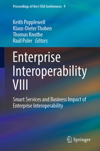 Enlarge image Cover: Enterprise Interoperability VIII - Springer