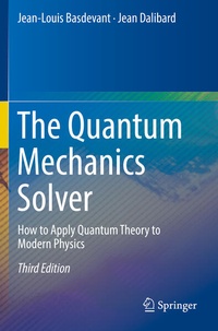 Enlarge image Cover: The Quantum Mechanics Solver - Springer
