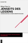 Cover: Jenseits des Leidens - De Gruyter