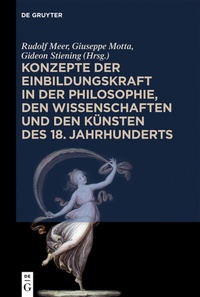 Abbildung von: Konzepte der Einbildungskraft in der Philosophie, den Wissenschaften und den Künsten des 18. Jahrhunderts - De Gruyter