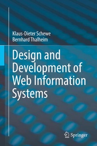 Enlarge image Cover: Design and Development of Web Information Systems - Springer