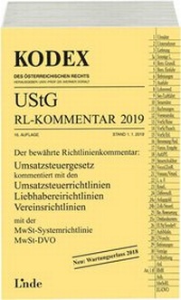Abbildung von: KODEX UStG-Richtlinien-Kommentar 2019 - Linde