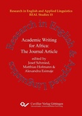 Cover: Academic Writing for Africa: The Journal Article - Cuvillier Verlag eBooks