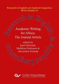 Abbildung von: Academic Writing for Africa: The Journal Article - Cuvillier Verlag