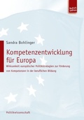 Cover: Kompetenzentwicklung f&uuml;r Europa - Budrich UniPress