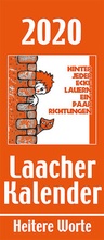 Cover: Laacher Kalender Heitere Worte 2020 - Klosterverlag Maria Laach