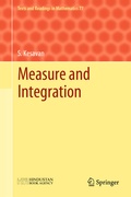 Cover: Measure and Integration - Springer