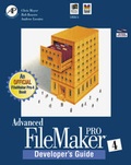 Cover: Advanced Filemaker Pro 4.0 Developer's Guide - Claris Press