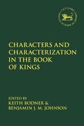 Cover: Characters and Characterization in the Book of Kings - T.& T.Clark Ltd
