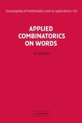 Bild: Applied Combinatorics on Words - Cambridge University Press