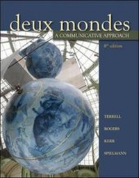 Enlarge image Cover: Deux mondes: A Communicative Approach (Student Edition) - McGraw-Hill Professional
