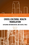 Cover: Cross-Cultural Health Translation - Routledge