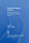 Cover: Susanna Hopton, I and II - Routledge