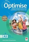 Cover: Optimise A2 Student's Book Premium Pack - Macmillan Education