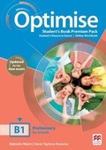 Cover: Optimise B1 Student's Book Premium Pack - Macmillan Education