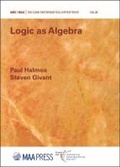 Cover: Logica As Algebra - American Mathematical Society