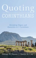 Cover: Quoting Corinthians - Wipf & Stock Publishers