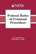 Cover: Federal Rules of Criminal Procedure - Aspen Publishers