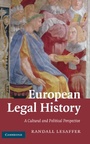 Cover: European Legal History - Cambridge University Press