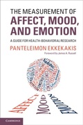 Cover: The Measurement of Affect, Mood, and Emotion - Cambridge University Press