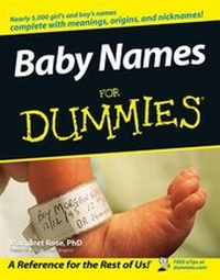 Enlarge image Cover: Baby Names For Dummies - Wiley