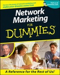 Cover: Network Marketing For Dummies - Wiley
