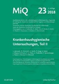 Cover: MIQ 23: Krankenhaushygienische Untersuchungen, Teil II - Urban & Fischer