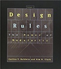 Cover: Design Rules, Volume 1 - MIT Press