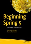 Cover: Beginning Spring 5 - APress