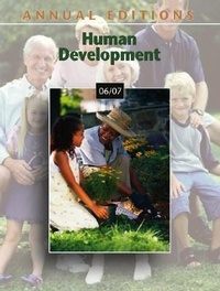 Enlarge image Cover: Human Development 2006-2007 - McGraw Hill Higher Education