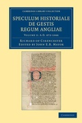 Cover: Ricardi de Cirencestria speculum historiale de gestis regum Angliae - Cambridge University Press