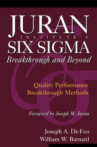Enlarge image Cover: Juran Institute's Six Sigma Breakthrough and Beyond - McGraw-Hill Professional