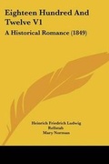 Cover: Eighteen Hundred And Twelve V1 - Kessinger Publishing Co
