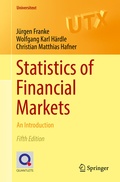 Cover: Statistics of Financial Markets - Springer