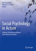 Cover: Social Psychology in Action - Springer