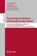 Cover: Processing and Analysis of Biomedical Information - Springer