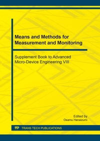 Abbildung von: Means and Methods for Measurement and Monitoring - Trans Tech Publications Ltd