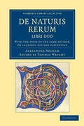 Cover: De naturis rerum, libri duo - Cambridge University Press