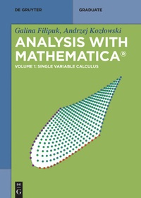 Enlarge image Cover: Single Variable Calculus - De Gruyter